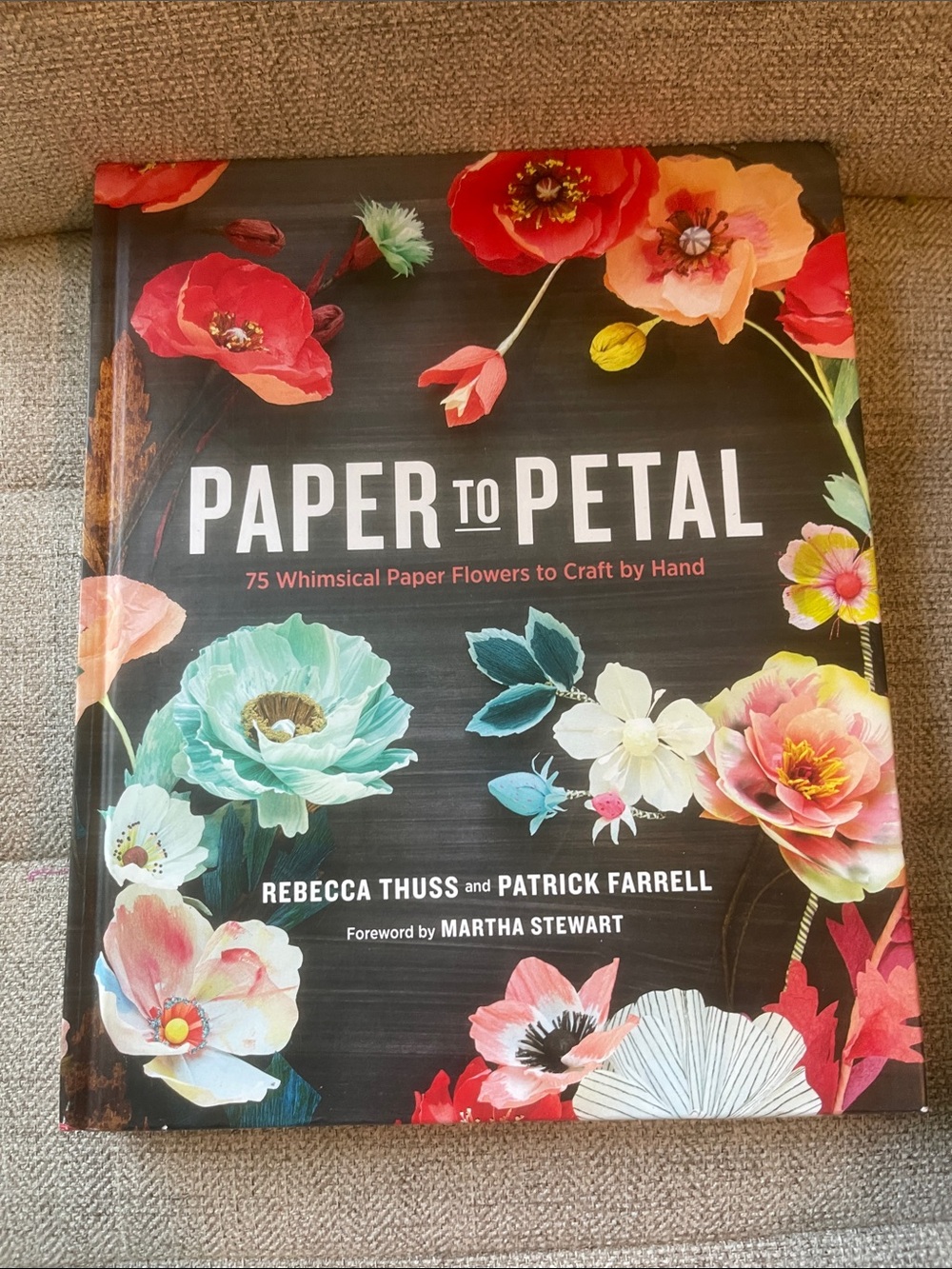 Paper to Petal Book - Colorful Floral Cover